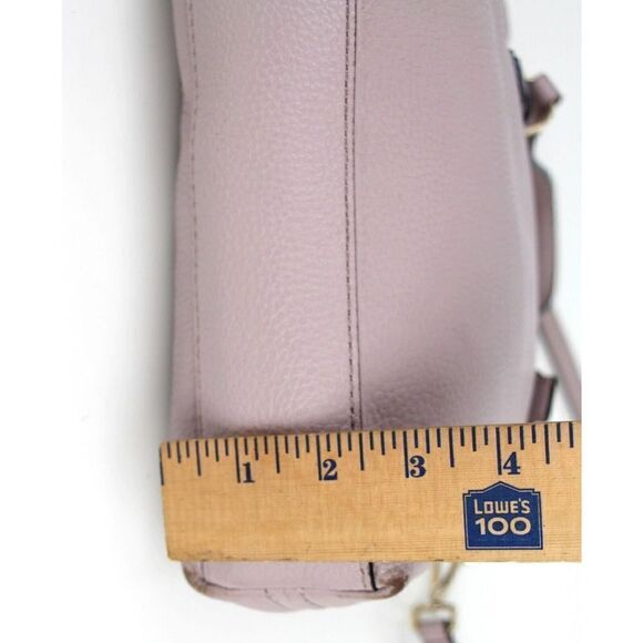 KATE SPADE NY PINKY GRAY GENUINE LEATHER SHOULDER BAG CROSSBODY HANDBAG PURSE - Picture 15 of 16